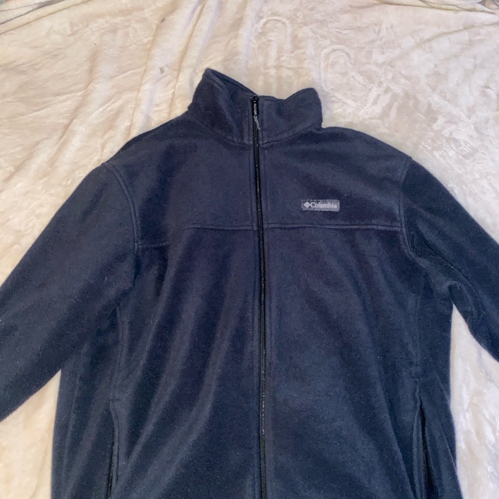 Columbia Dark Blue Fleece Jacket
